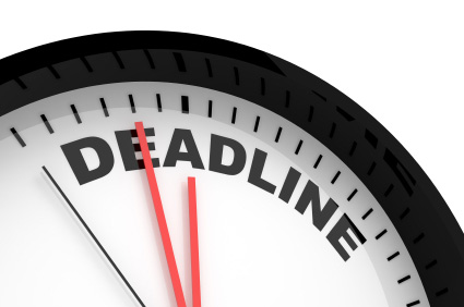 December 31st, 2014 is the deadline!